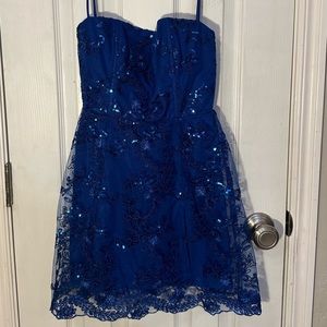 Royal Blue Lucy in the Sky dress - size SM - NWOT never worn